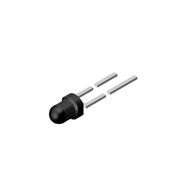 25 pcs - VSLB4940 Vishay, 940nm High Speed Infrared Emitting Diode, Leaded Through Hole package