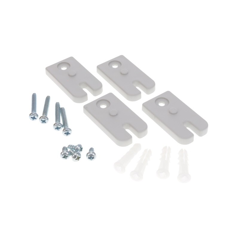 1 pcs : MF0050 - MOUNT FEET POLYCARB U SLOT SET/4