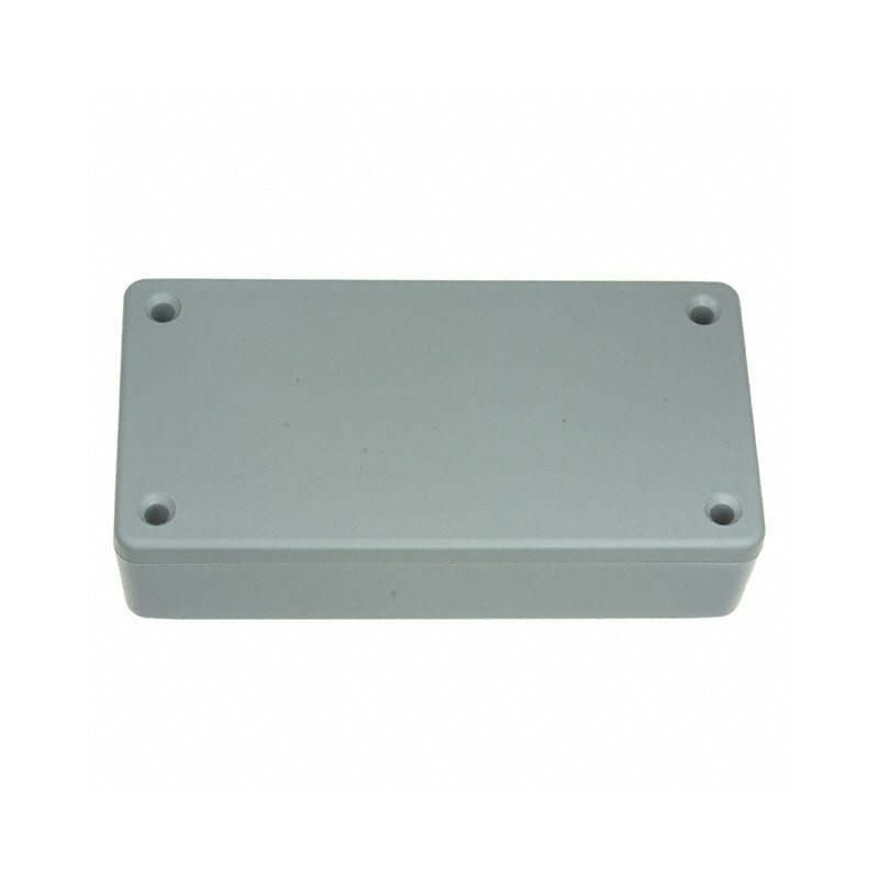 1 pcs : 1591XXAGY - BOX PLASTIC GRAY 3.97'L X 2.02'W