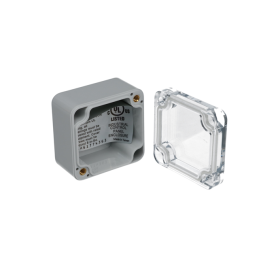 1 pcs : PN-1330-AC - BOX PLASTIC 2.05'L X 1.97'W