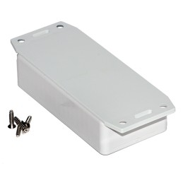 1 pcs : 1591AF2SGY - BOX PLASTIC GRAY 3.93'L X 1.97'W