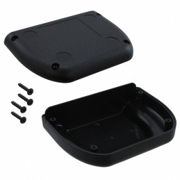 1 pcs : PT-11743 - BOX ABS BLACK 4'L X 3'W