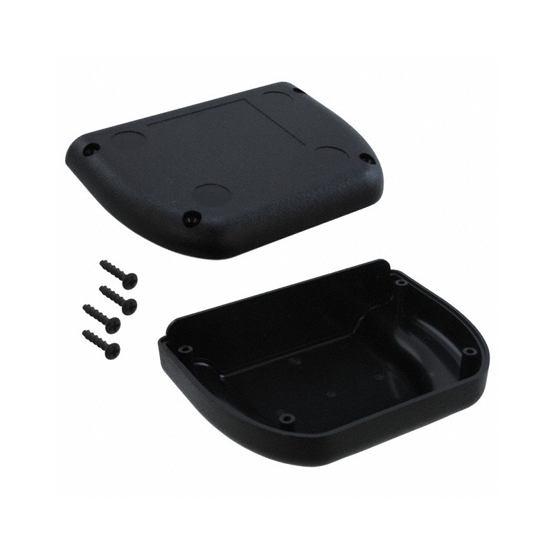 1 pcs : PT-11743 - BOX ABS BLACK 4'L X 3'W