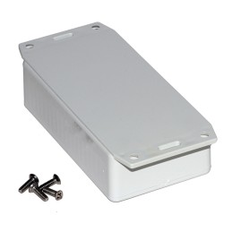 1 pcs : 1591BF2GY - BOX PLASTIC GRAY 4.4'L X 2.44'W