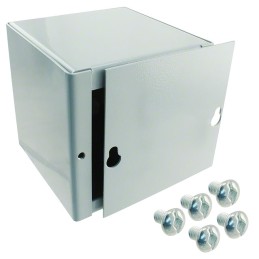 1 pcs : JB-3951 - BOX STEEL GRAY 4'L X 4'W