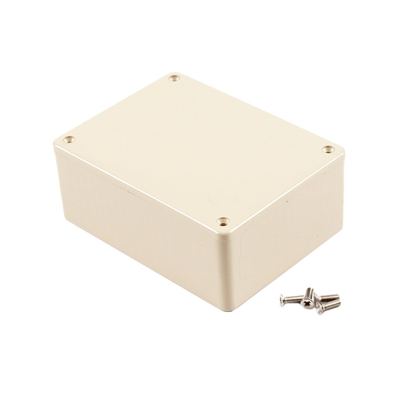 1 pcs : 1591SBG - BOX PLAS BEIGE 4.34'L X 3.24'W