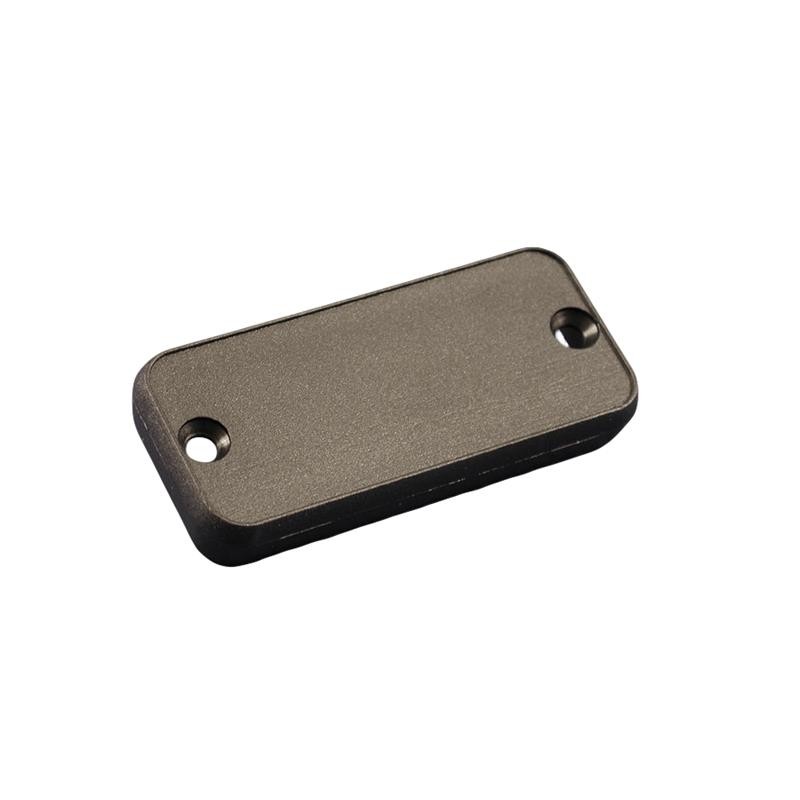 1 pcs : 1455BPLBK-10 - BEZEL SOLID PLASTIC BLK 10/PACK