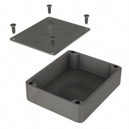 1 pcs : 1550M - BOX ALUM 4.74'L X 3.95'W