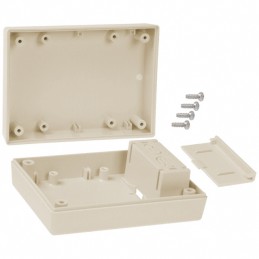 1 pcs : 231I,AL - BOX ABS ALMOND 4.38'L X 3.25'W