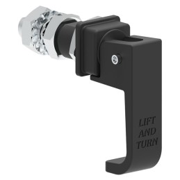 1 pcs : 17011200 - HANDLE LIFT & TURN PNL MNT ZAMAK