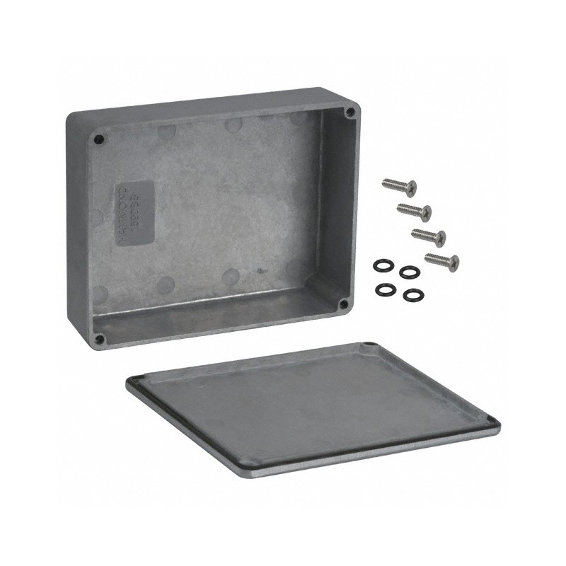 1 pcs : 1590WBB - BOX ALUM UNPTD 4.71'L X 3.7'W