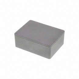 1 pcs : 1590SGY - BOX ALUM GRAY 4.34'L X 3.23'W