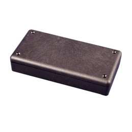 1 pcs : 1599RFIBBK - BOX PLASTIC BLK 5.12'L X 2.56'W