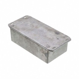 1 pcs : 1590PFL - BOX ALUM 6.02'L X 3.27'W