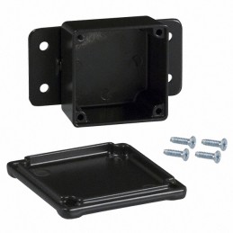 1 pcs : CU-4470-B - BOX ALUM BLACK 2'L X 2'W