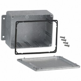 1 pcs : CN-6705 - BOX ALUM NAT 4.548'L X 3.566'W