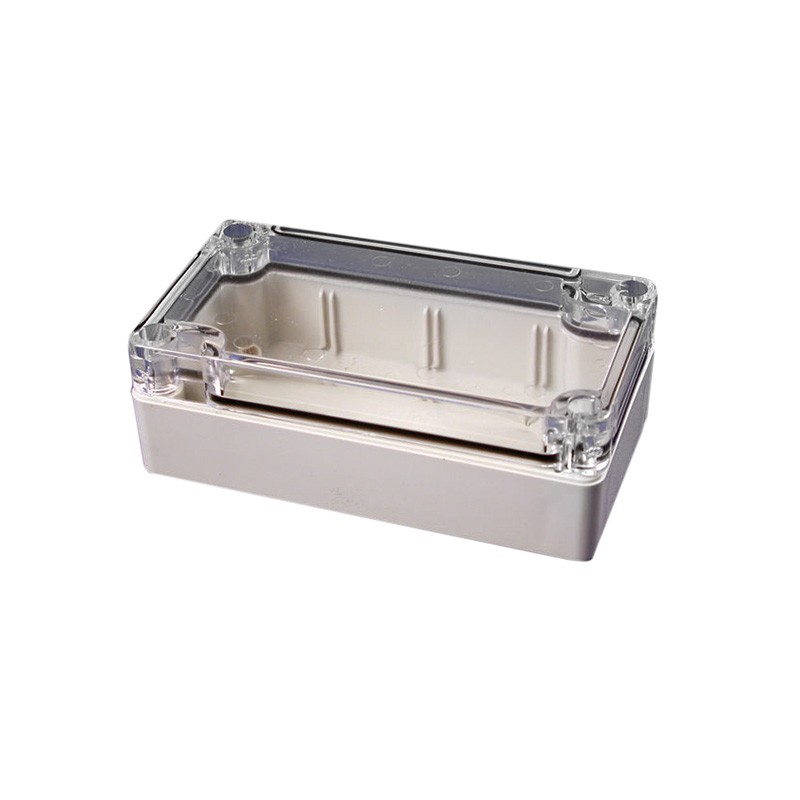 1 pcs : 1554C2GYSL - BOX PC GRY /SM 4.72'L X 2.56'W