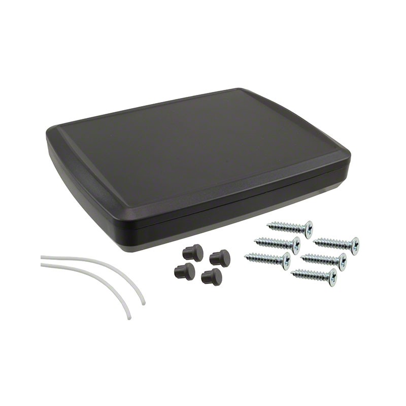 1 pcs : TBG-32611-B - BOX ABS BLACK 7.48'L X 5.91'W