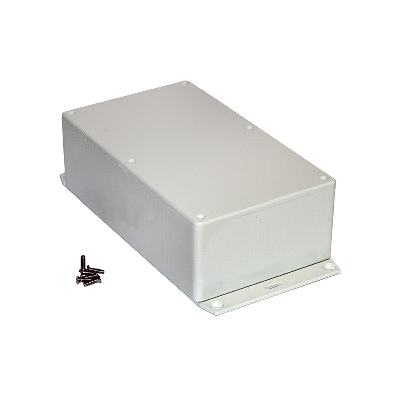 1 pcs : 1591EF2GY - BOX PLASTIC GRAY 7.44'L X 4.33'W