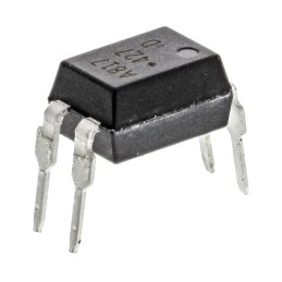 25 pcs - Broadcom, HCPL-817-00DE DC Input Transistor Output Optocoupler, Through Hole, 4-Pin DIP