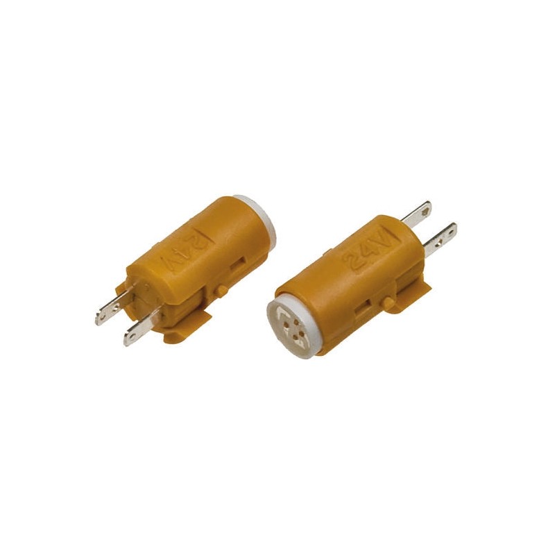 3 pcs - Omron Yellow LED Indicator Lamp, 5V dc