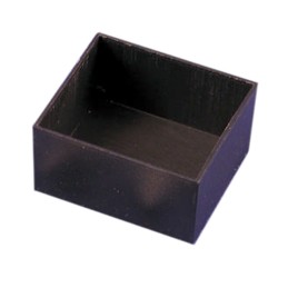 1 pcs : 1596B103 - BOX PLASTIC BLK 1.57'L X 1.37'W