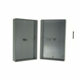 1 pcs : C12,GY - BOX ABS GRAY 3.75'L X 2.4'W