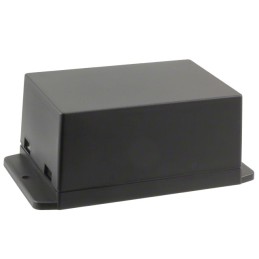 1 pcs : CU-18431-B - BOX ABS BLACK 3.21'L X 3.15'W