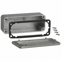 1 pcs : CN-5702 - BOX ALUM NATURAL 3.52'L X 1.38'W