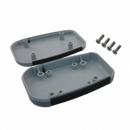 1 pcs : 1553AAGY - BOX ABS GRAY 2.95'L X 1.97'W