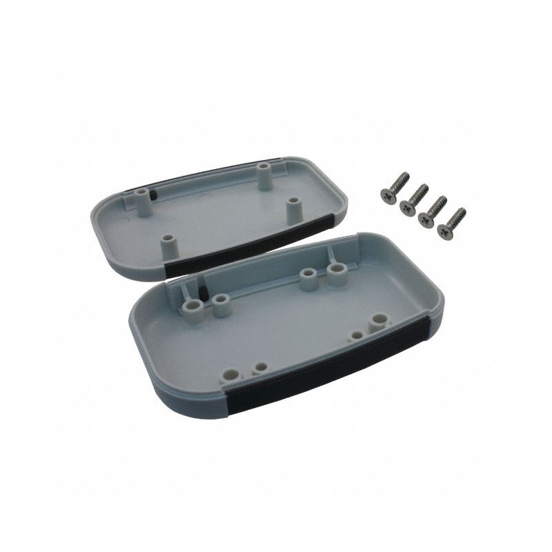 1 pcs : 1553AAGY - BOX ABS GRAY 2.95'L X 1.97'W