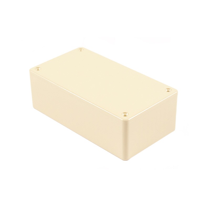 1 pcs : 1591CBG - BOX PLAS BEIGE 4.72'L X 2.56'W