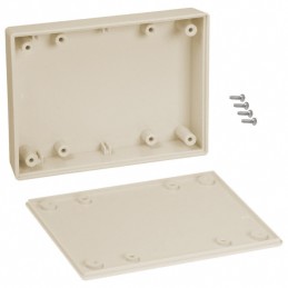 1 pcs : 031,AL - BOX ABS ALMOND 4.38'L X 3.25'W