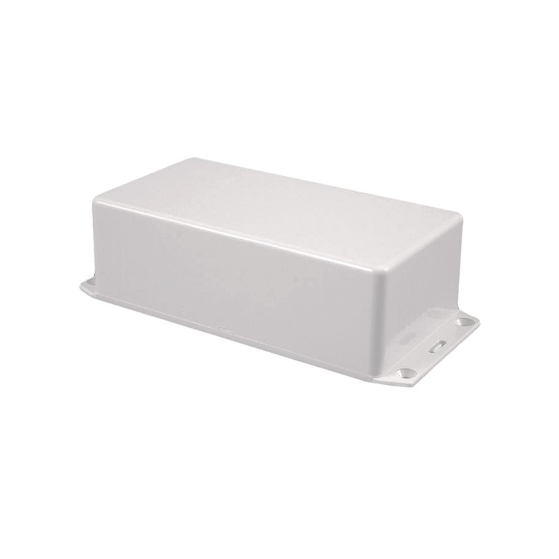 1 pcs : 1591DFLGY - BOX PLASTIC GRAY 5.91'L X 3.15'W