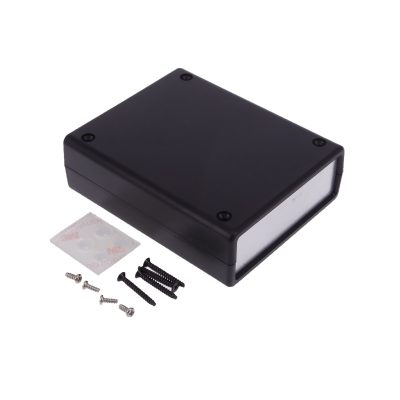 1 pcs : 1593BBALBK - BOX PLASTIC BLK 3.75'L X 3.04'W