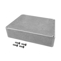 1 pcs : 1590TRPC - BOX ALUM 5.95'L X 3.74'W