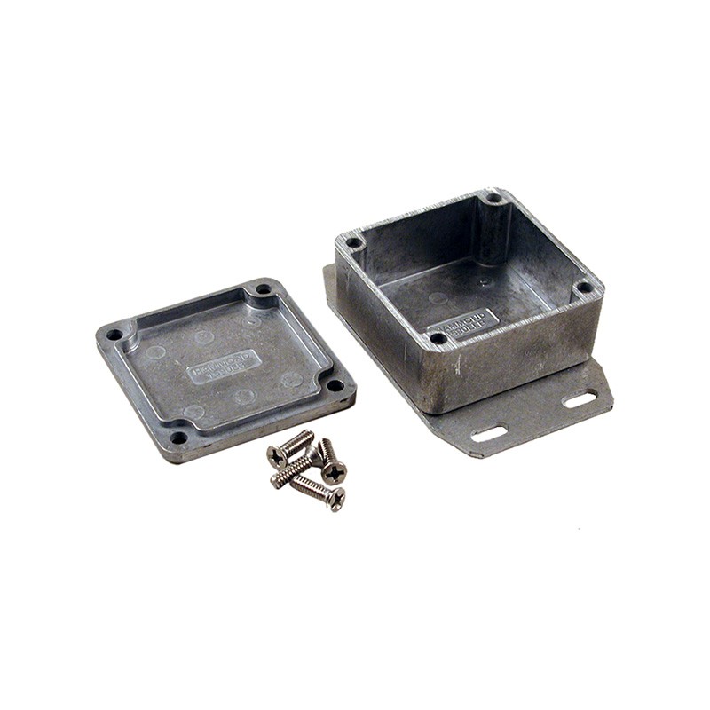 1 pcs : 1590LLBF - BOX ALUM UNPTD 1.97'L X 1.97'W