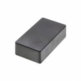 1 pcs : 1590MBK - BOX ALUM BLACK 4.43'L X 2.46'W