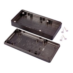 1 pcs : 1599RFIBBKBAT - BOX PLASTIC BLK 5.12'L X 2.56'W