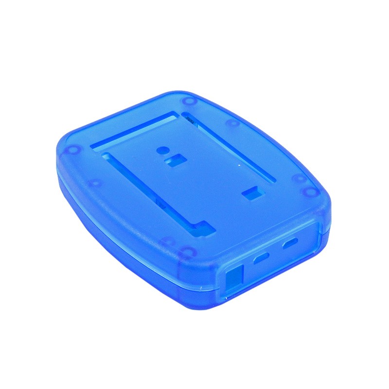 1 pcs : 1593HAMAR3TBU - CASE ABS TRANS BLU 4.72'LX3.74'W