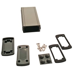 1 pcs : EXN-23352-BKP - BOX ALUM BLACK 5.08'L X 2.71'W