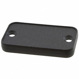 1 pcs : 1455DPLBK-10 - BEZEL SOLID PLASTIC BLCK 10/PACK