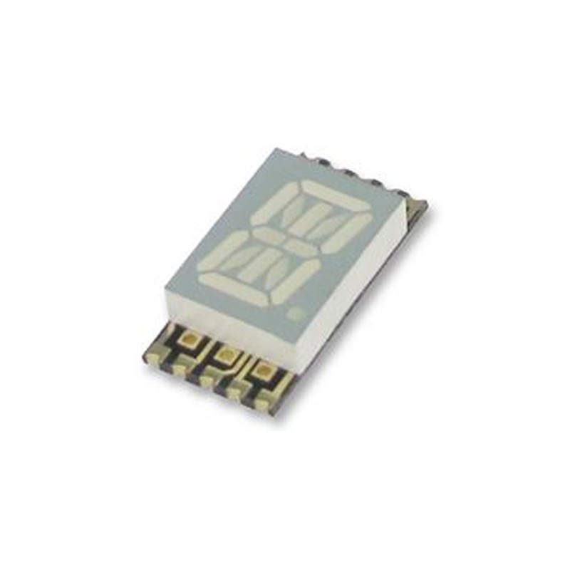 4 pcs - KCPSC04-105 Kingbright 14-Segment LED Display, CC Red 36 mcd RH DP 10.2mm