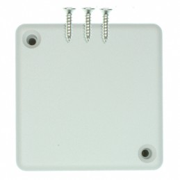 1 pcs : 1551RGY - BOX ABS GRAY 1.97'L X 1.97'W