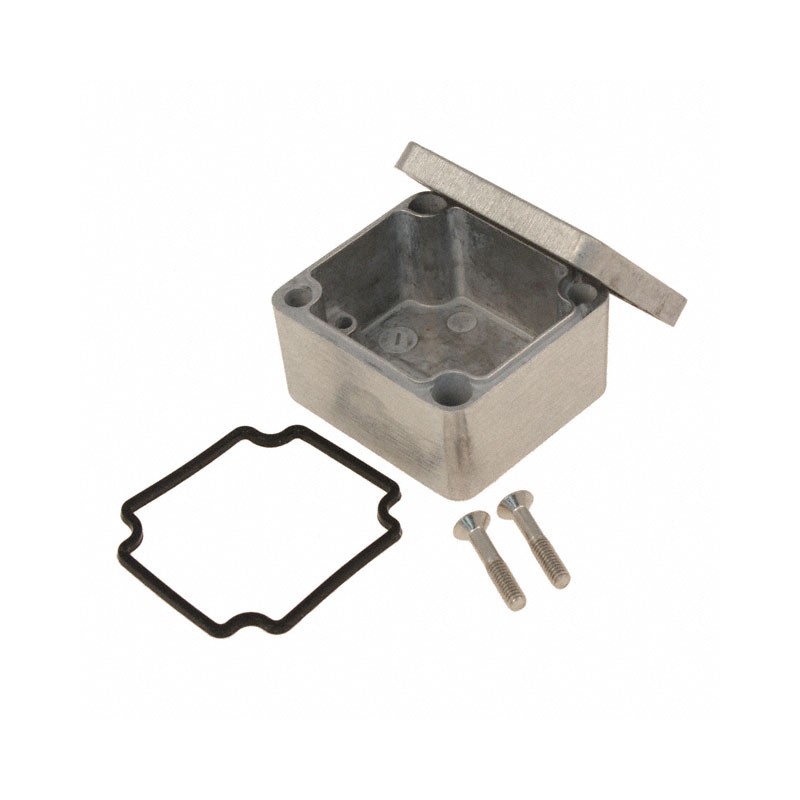 1 pcs : 1550Z101 - BOX ALUM 1.98'L X 1.78'W