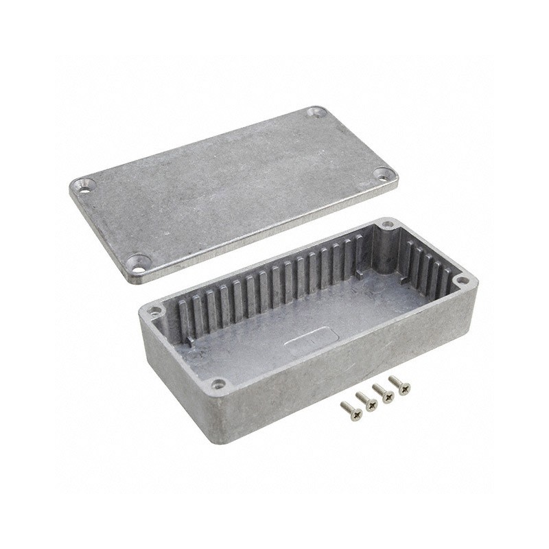 1 pcs : 1590L - BOX ALUM 3.98'L X 1.97'W