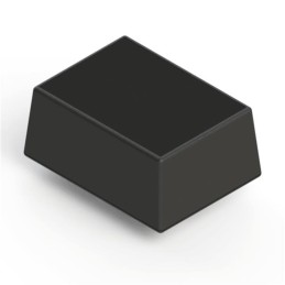 1 pcs : 033I,BK - BOX ABS BLACK 4.38'L X 3.25'W