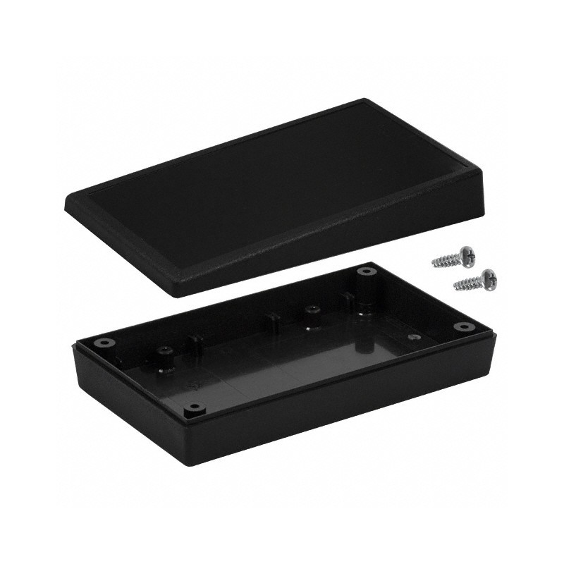 1 pcs : 15S,BK - BOX ABS BLACK 5.63'L X 3.25'W