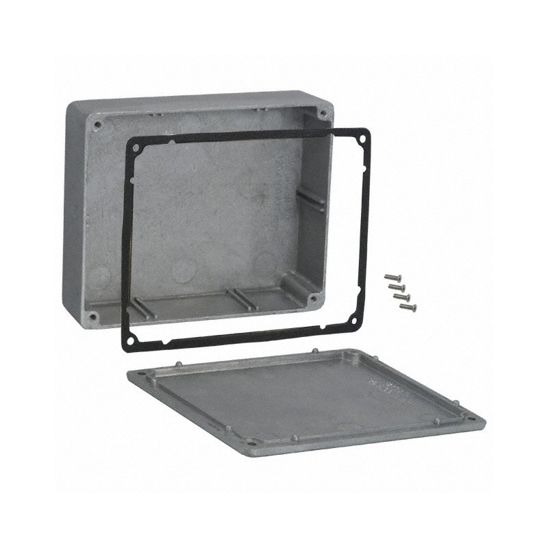 1 pcs : CN-5706 - BOX ALUM NAT 4.73'L X 3.952'W