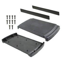 1 pcs : PC-11640 - BOX ABS BLACK 9.18'L X 5.25'W